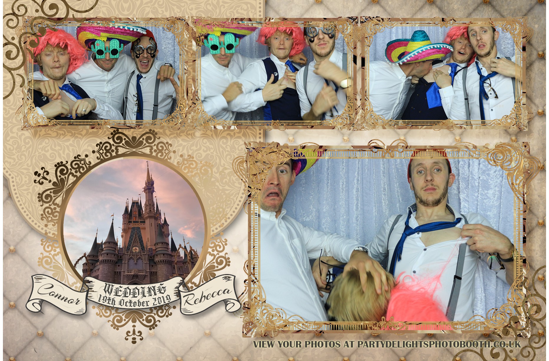 Connor and Rebecca’s Wedding - Prints | View more photos from the event at gallery.partydelightsphotobooth.co.uk/u/PartyDelightsPhotoBooth/Connor-and-Rebecca’s-Wedding-Prints